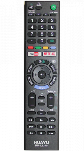 Пульт для телевизора Sony RM-L1370, универсальный