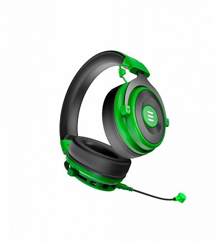 Гарнитура игровая EKSA E900 Pro Green, зеленая