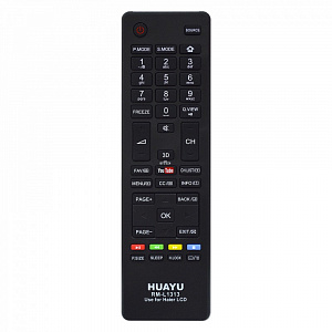 Пульт для телевизоров Haier RM-L1313, корпус HTR-A18EN с кнопками Youtube и  3D