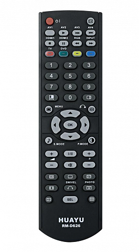 Пульт для телевизоров Hitachi RM-D626,  корпус CLE-995, универсальный