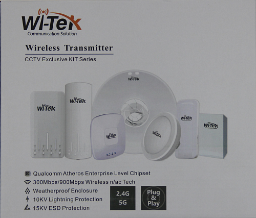 Wi-Fi мост Wi-Tek Wi-CPE511-KIT, комплект 2 шт.