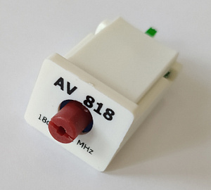 AV818, Аттеньюатор плавный, 0 - 18 дБ , 5-862МГц, (VECTOR)