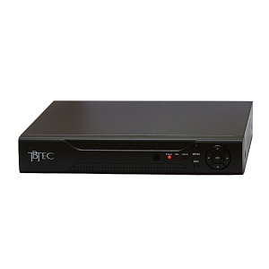 TBR-H1716HD, Видеорегистратор гибридный 16-канальный HD, 200 к/с при 1080N, 2 аудио, H.264, VGA, HDMI, 10/100М Ethernet, под 1 HDD до 6Тб