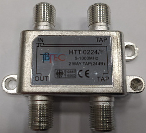 TBTec-HTT0224\F, Ответвитель абонентский на 2 отвода