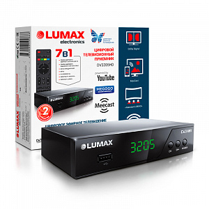 TV-тюнер (эфирный цифровой ресивер) LUMAX DV3205HD