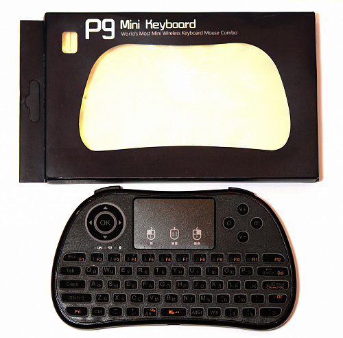 Пульт клавиатура iHandy P9, беспроводная, QWERTY, тачпад для управления ТВ,РС, Android приставками