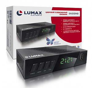 TV-тюнер (эфирный цифровой ресивер) LUMAX DV2121HD