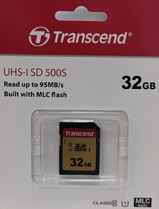 Карта памяти Transcend 32GB SDHC Class 10