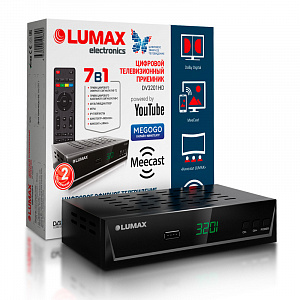 TV-тюнер (эфирный цифровой ресивер) LUMAX DV3201HD
