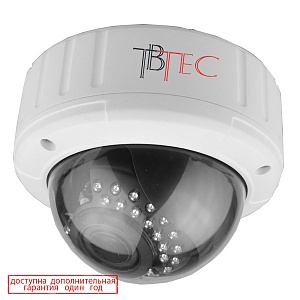 TBTec купольная вариофокальная IP видеокамера TBC-i2423IR