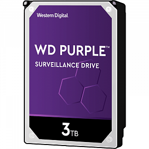 Жесткий диск WD Purple WD30PURZ, 3Тб, HDD, SATA III, 3.5"