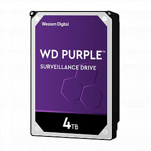 Жесткий диск WD Purple WD40PURZ, 4Тб, HDD, SATA III, 3.5"