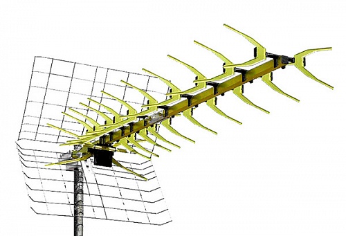 Эфирная пассивная антенна Микроника 50LX (до 50 км от телецентра)