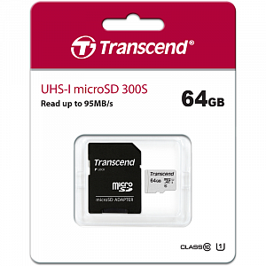 Карта памяти Transcend 64GB microSDXC Class 10