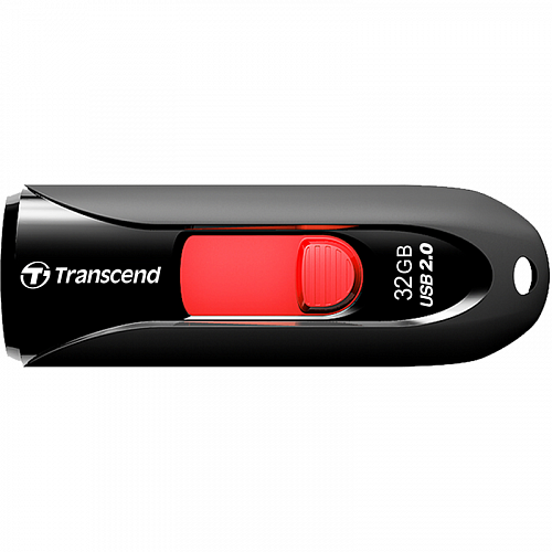 Накопитель USB Transcend JetFlash 590 32GB, USB 2.0, черная