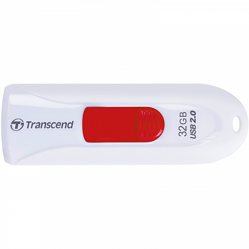 Накопитель USB Transcend JetFlash 590 32GB, USB 2.0, белый
