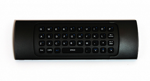 Пульт аэромышь Air Mouse MX3-M, с гироскопом, QWERTY клавиатурой и голосовым управлением для Android TV Box, PC