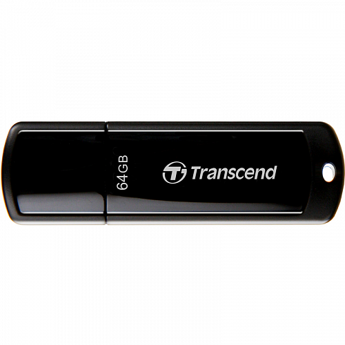 Накопитель USB Transcend JetFlash 700 64GB, USB 3.0, черный
