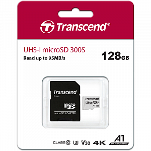 Карта памяти Transcend 128GB microSDXC Class 10