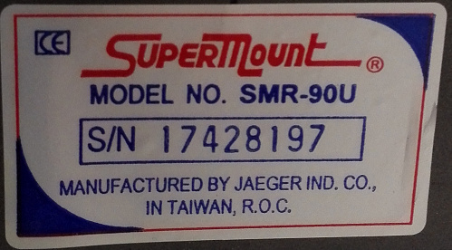 Мотоподвес Super Mount SMR-90U JAEGER