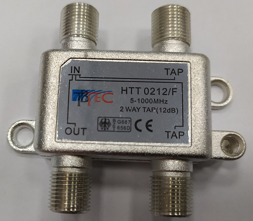 TBTec-HTT0212\F, Ответвитель абонентский на 2 отвода