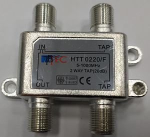TBTec-HTT0220\F, Ответвитель абонентский на 2 отвода