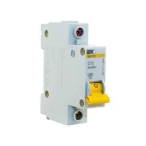 Автоматический выключатель IEK ВА 47-29 1P (C) 4,5kA 10 A