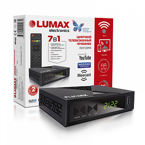TV-тюнер (эфирный цифровой ресивер) LUMAX DV2122HD